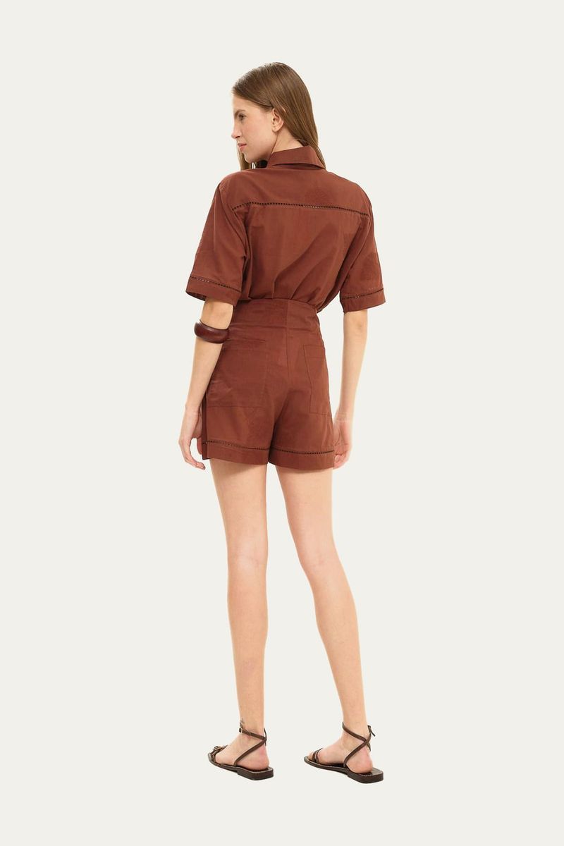 Shorts Lin Clemence - MARROM 4