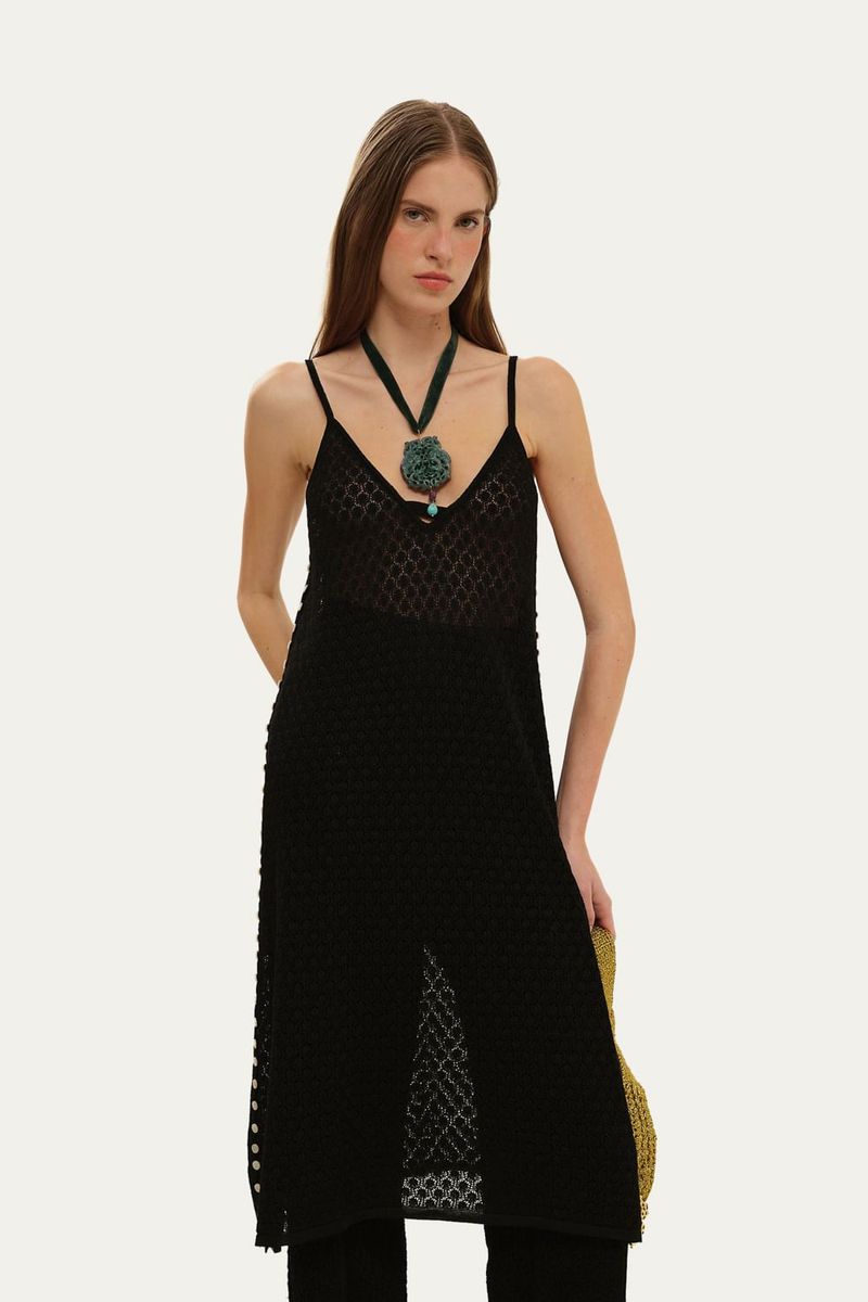 Vestido Midi Orion Tata - PRETO 1