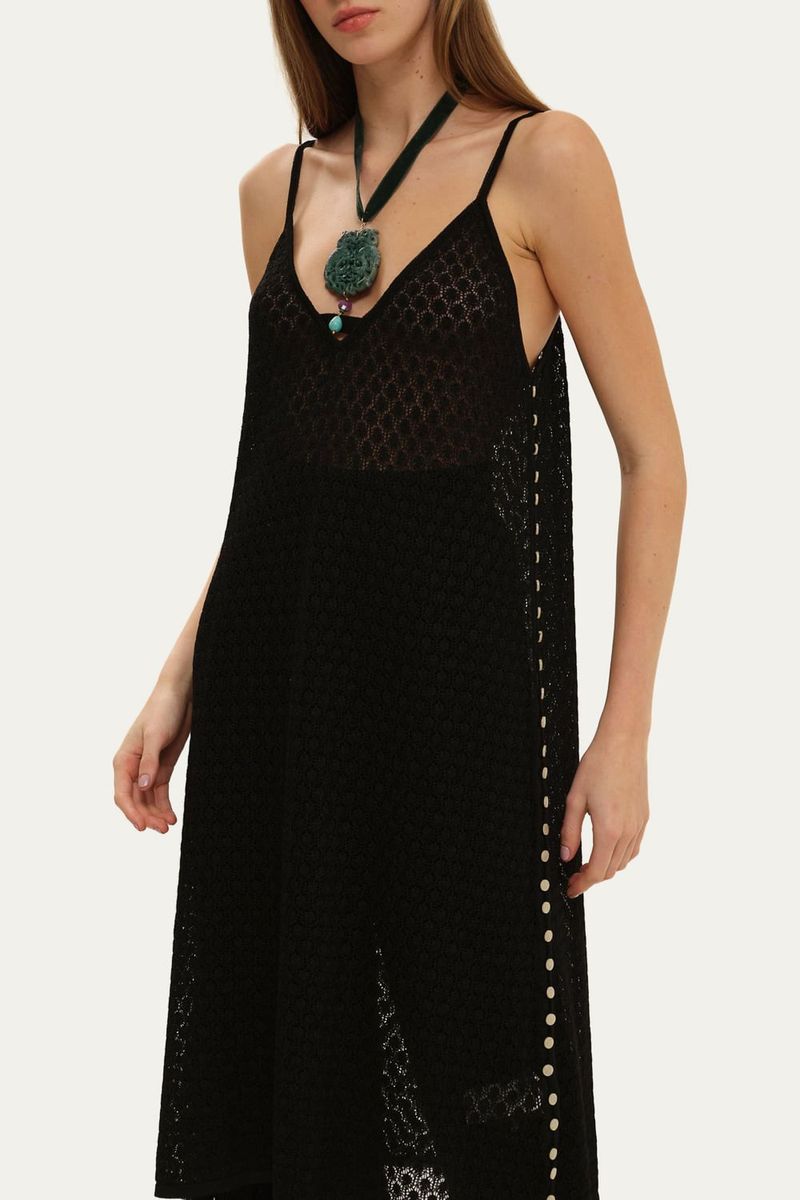 Vestido Midi Orion Tata - PRETO 3