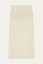 Saia Midi Holly Tata - OFF WHITE 0