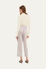 Camisa Justa Tricot Egrey - OFF WHITE 4