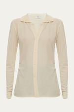 Camisa Justa Tricot Egrey - OFF WHITE 0