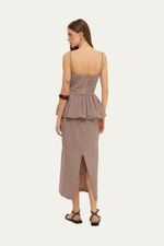 Vestido Midi Serpentine Clemence - MULTICOLORIDO 2