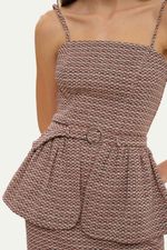 Vestido Midi Serpentine Clemence - MULTICOLORIDO 1