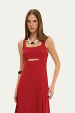 Vestido Carmela Aleha - VERMELHO 1