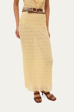 Saia Midi Hillon Framed - AMARELO 1