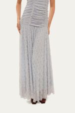 Vestido Midi Hillon Framed - AZUL 2