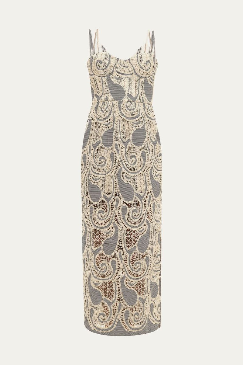 Vestido Midi  ze Framed - LISTRAS 3