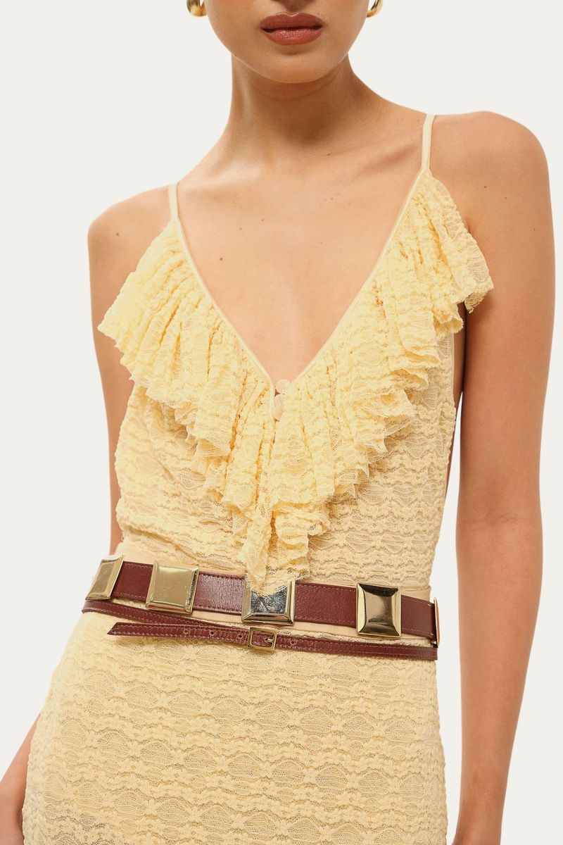 Body Hillon Framed - AMARELO 2