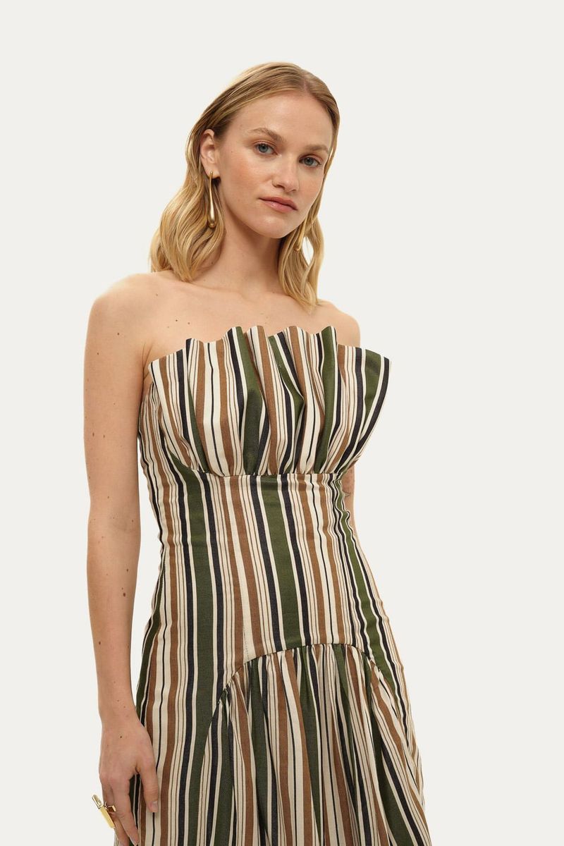 Vestido Midi Tinella Framed - LISTRAS 1