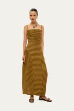 Vestido Midi Clarien Framed - VERDE 1