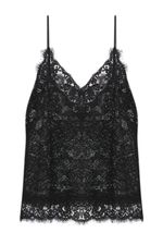 Regata Renda Lingerie Lucy Nk - PRETO 0