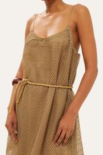 Vestido Audrey Aleha - DOURADO 1