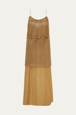 Vestido Audrey Aleha - DOURADO 3