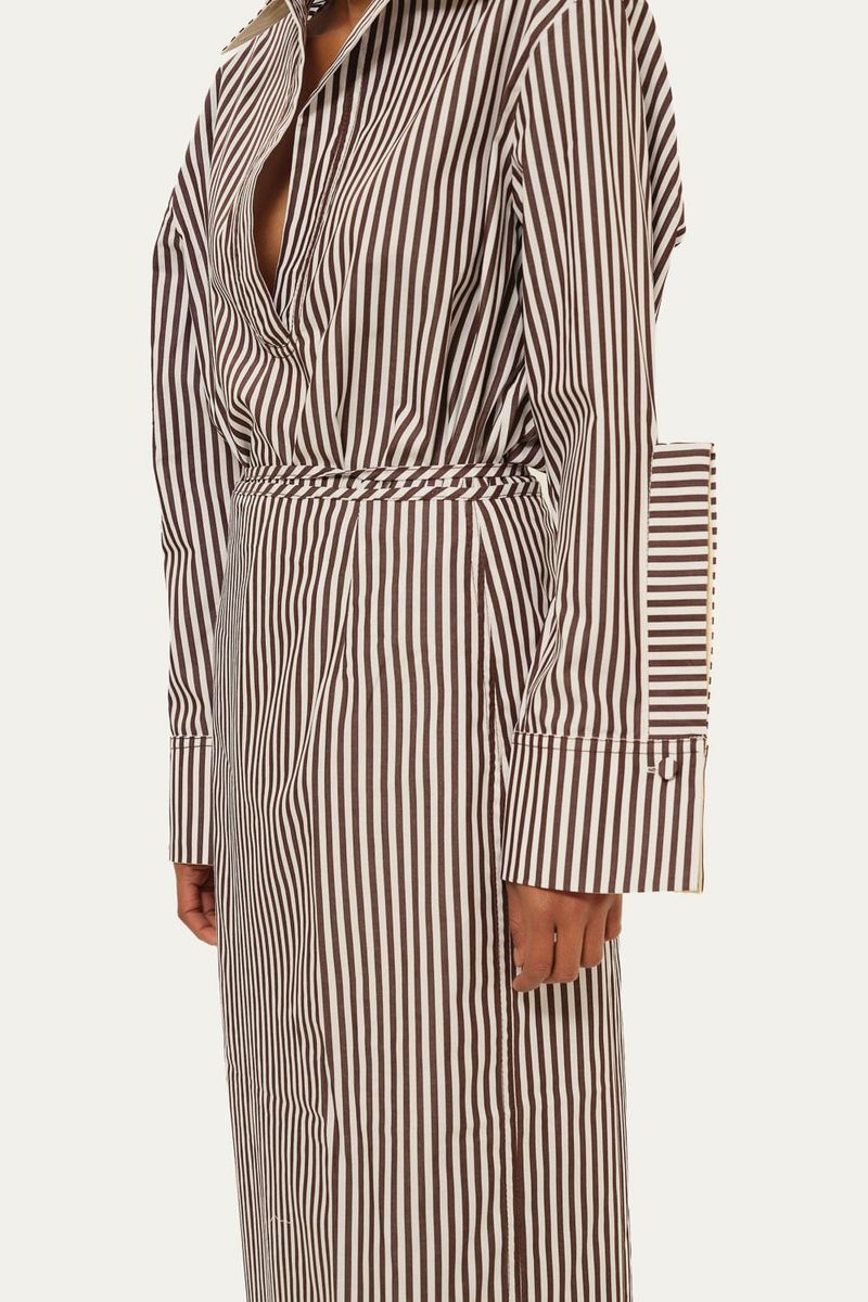 Camisa Manga Longa Tricoline Listrada C  Algod o Coven - LISTRAS 2