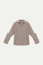 Camisa Manga Longa Tricoline Listrada C  Algod o Coven - LISTRAS 4