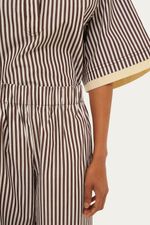 Cal a Pantalona Tricoline Listrada C  Algod o Coven - LISTRAS 2