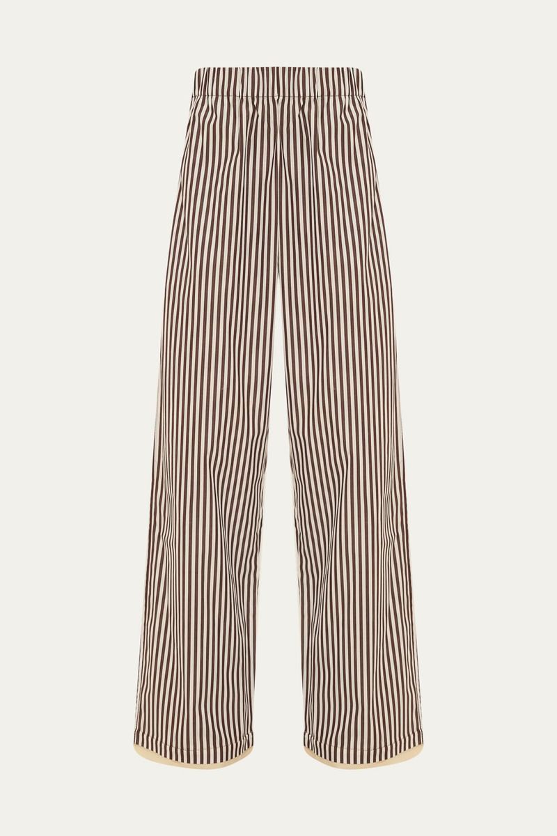 Cal a Pantalona Tricoline Listrada C  Algod o Coven - LISTRAS 4