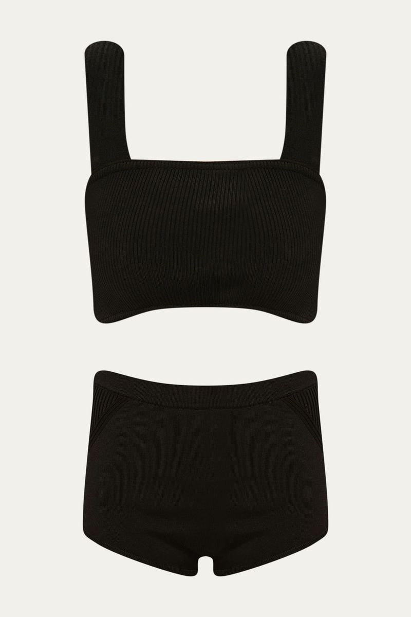 Hot Pants Viola Tata - PRETO 3