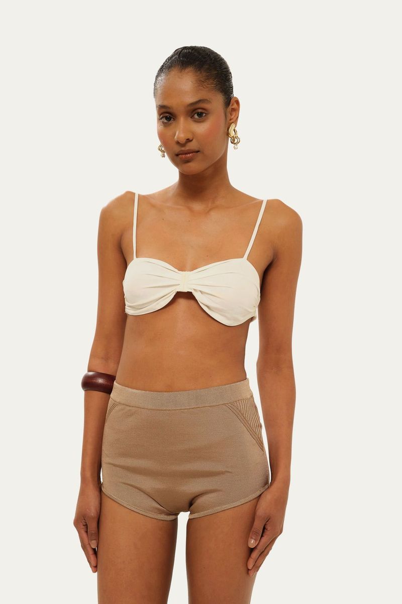 Hot Pants Viola Tata - BEGE 0