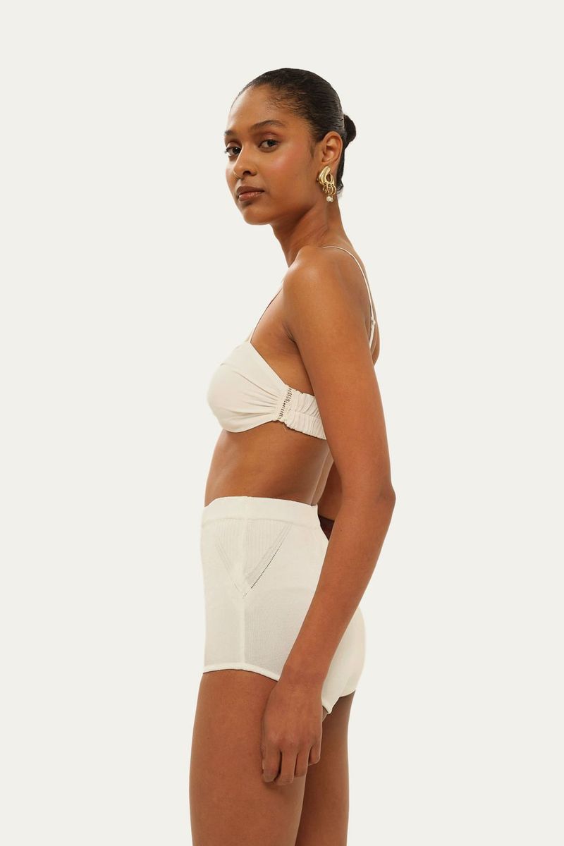 Hot Pants Viola Tata - OFF WHITE 1