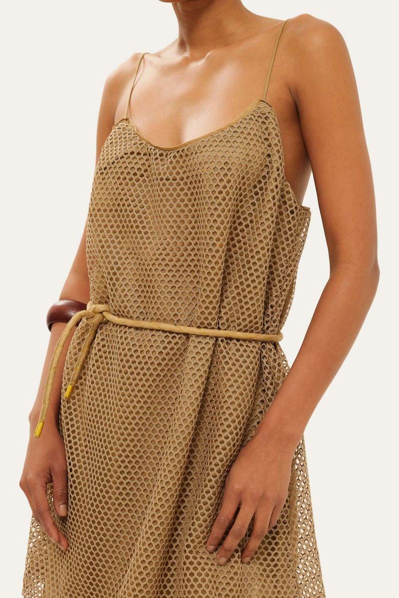 Vestido Audrey Aleha - DOURADO 1