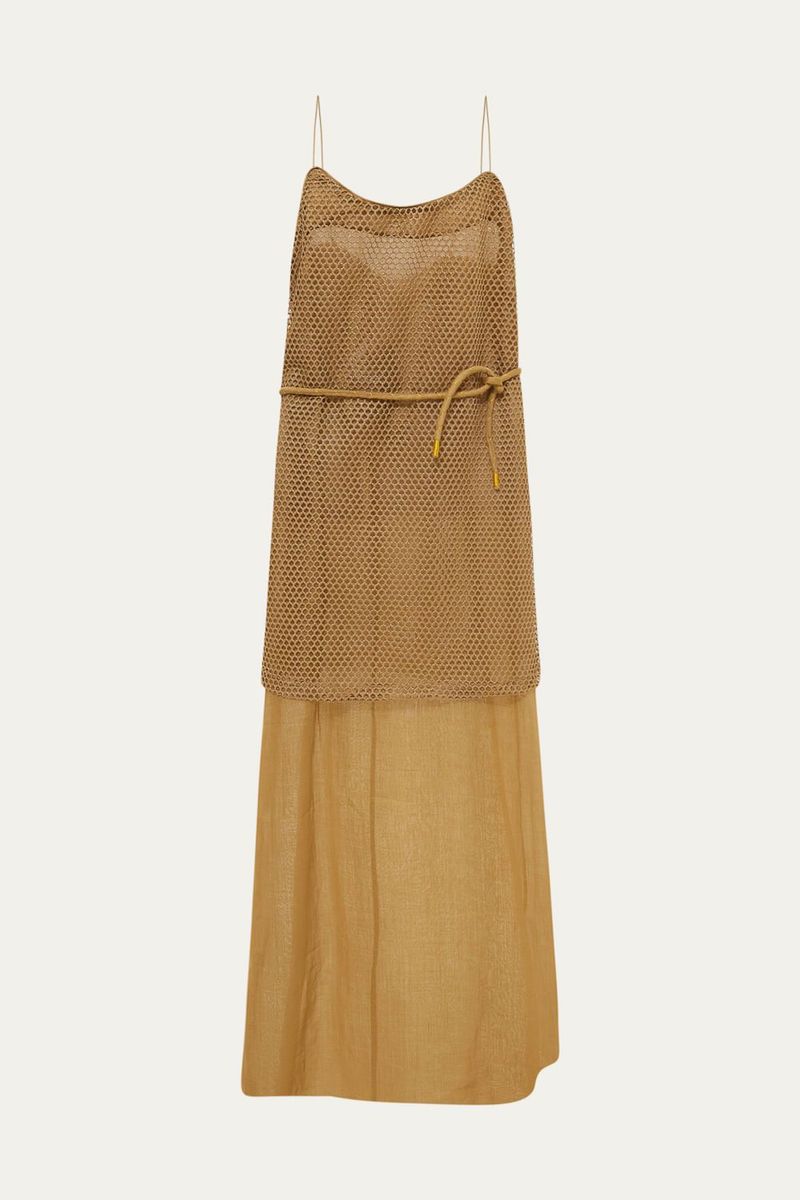 Vestido Audrey Aleha - DOURADO 3