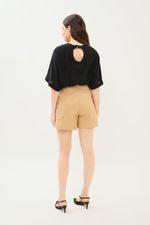 Bermuda Alfaiataria Double Fiona Nk - BEGE 2