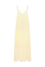 Vestido Midi Cotton Trevo Tarsi Nk - OFF WHITE 4