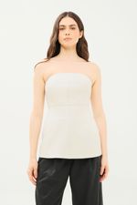 Cropped Couro Tqc Cloe Nk - OFF WHITE 0