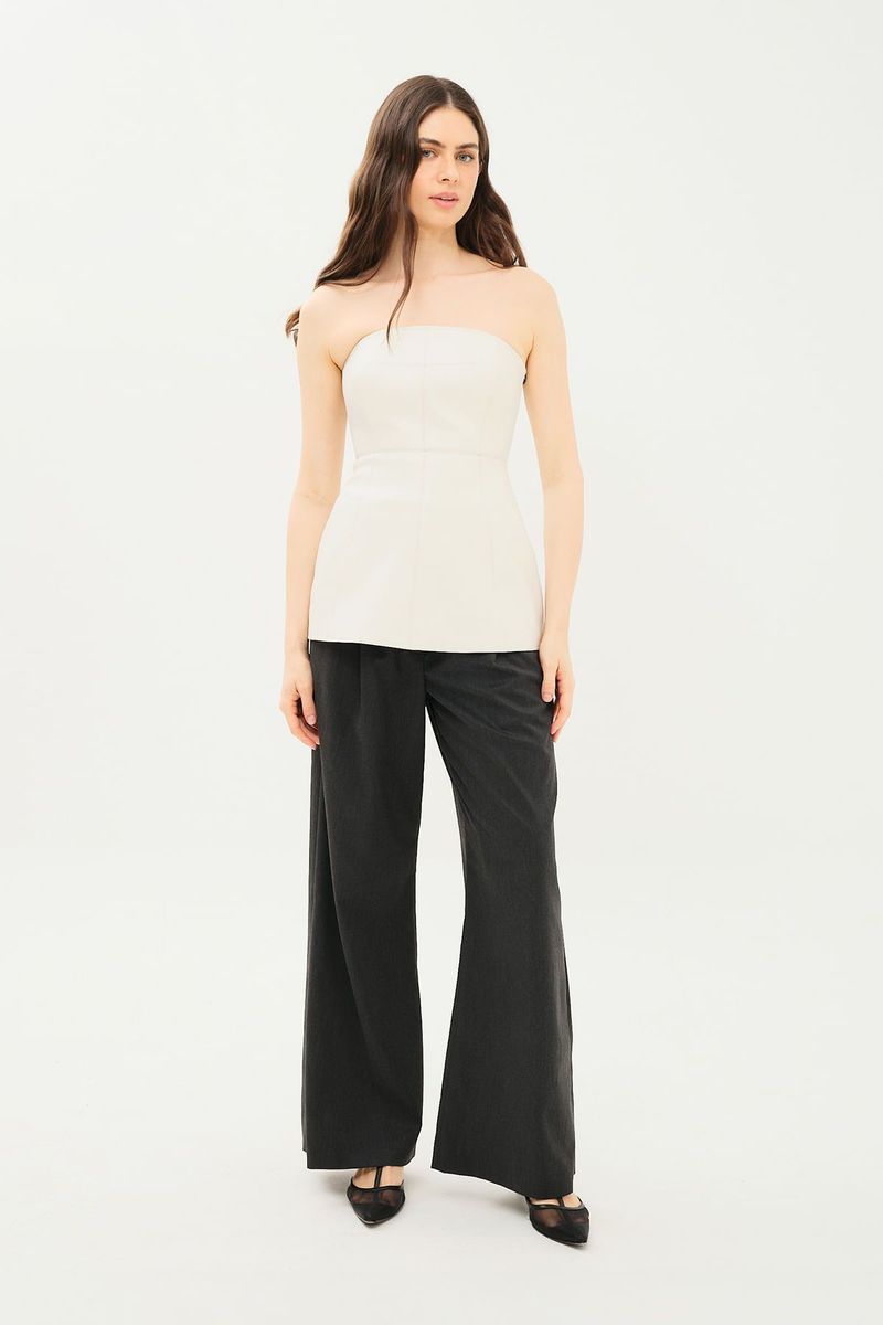 Cropped Couro Tqc Cloe Nk - OFF WHITE 1