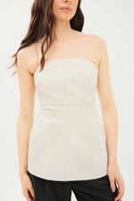 Cropped Couro Tqc Cloe Nk - OFF WHITE 2