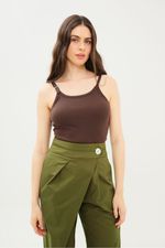 Regata Canelada Fivela Sam Nk - MARROM 0