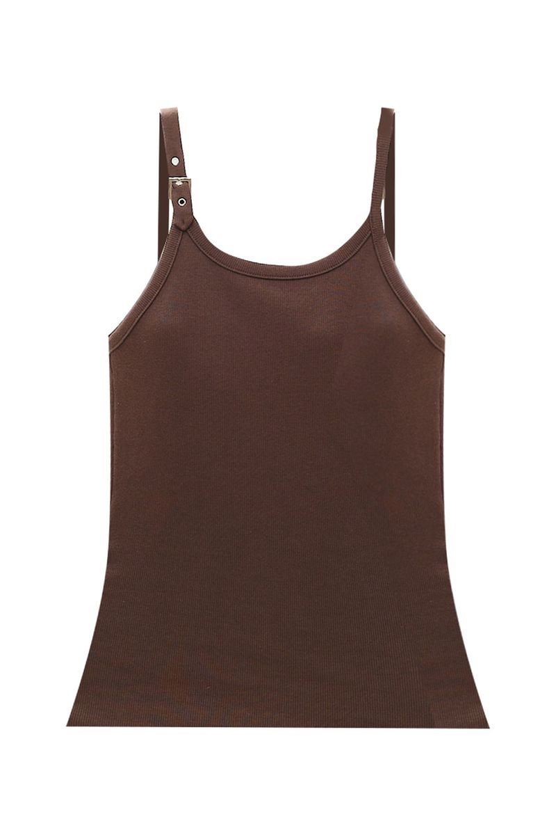 Regata Canelada Fivela Sam Nk - MARROM 4