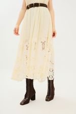 Vestido Midi Cotton Trevo Tarsi Nk - OFF WHITE 2