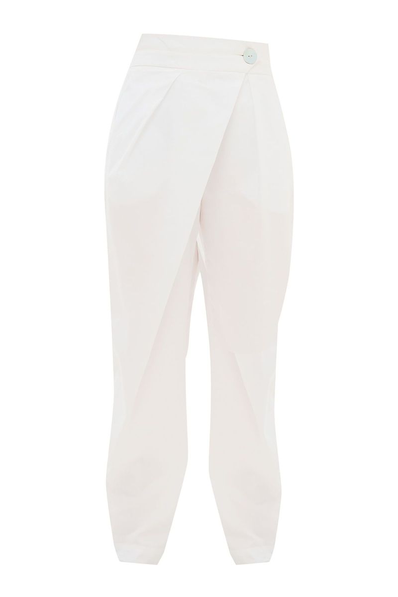 Cal a Pantalona Tricoline Tech Alice Nk - BRANCO 0