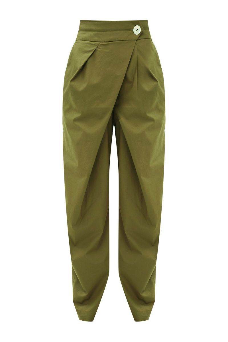 Cal a Pantalona Tricoline Tech Alice Nk - VERDE 0
