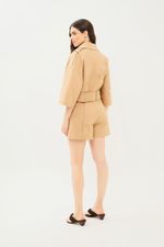 Casaco Alfaiataria Double Fe Nk - BEGE 3