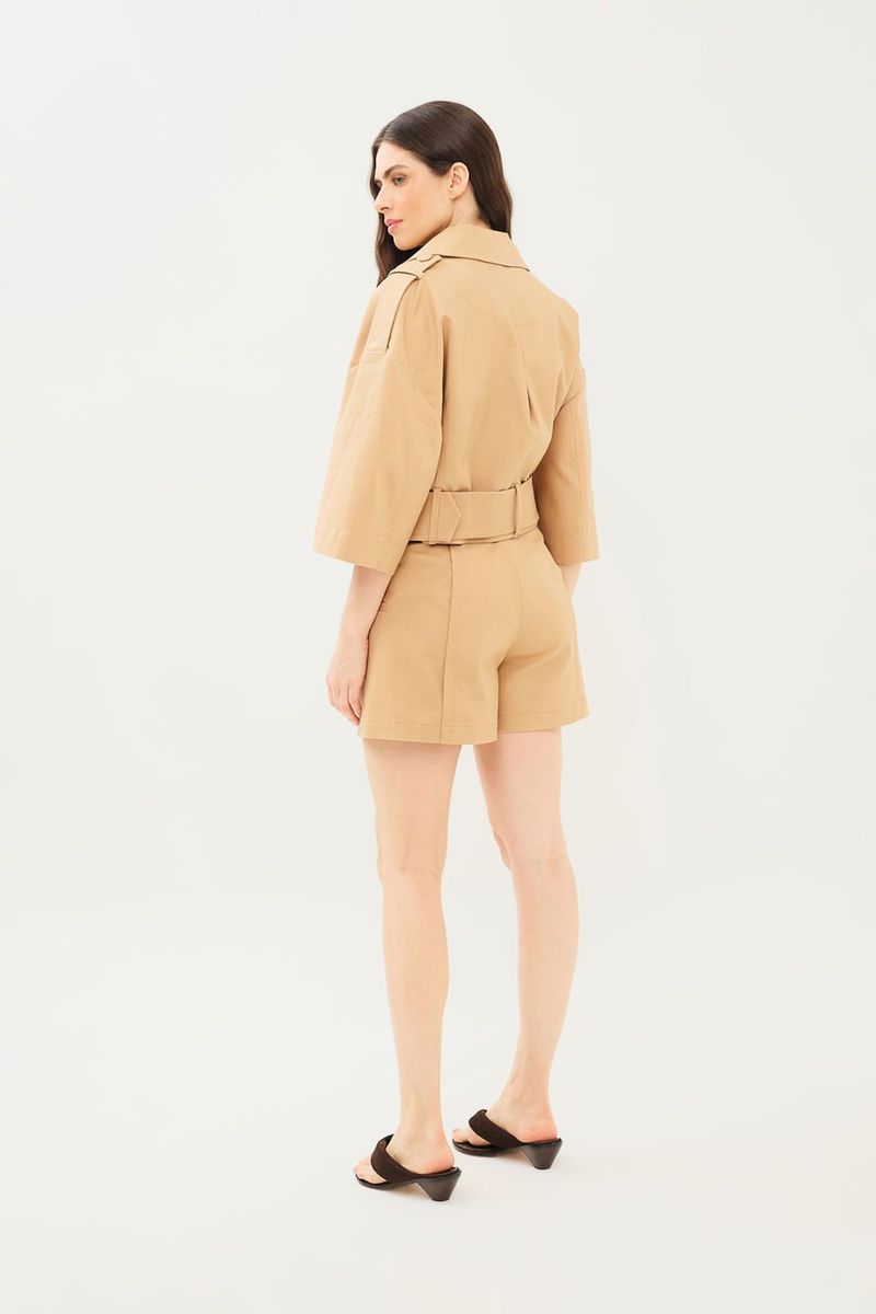 Casaco Alfaiataria Double Fe Nk - BEGE 3