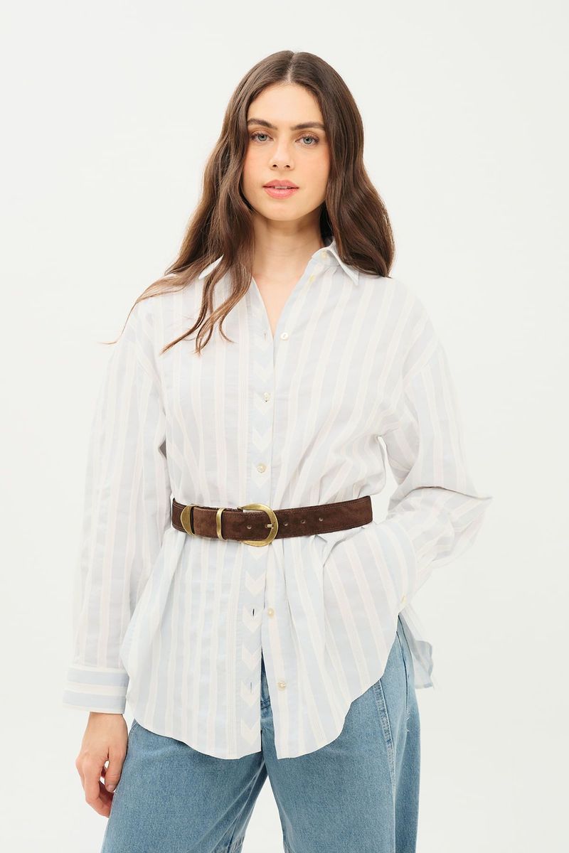 Camisa Manga Longa Cotton Sky Ella Nk - LISTRAS 1
