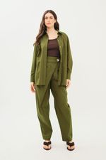 Camisa Manga Longa Tricoline Tech Ana Nk - VERDE 2