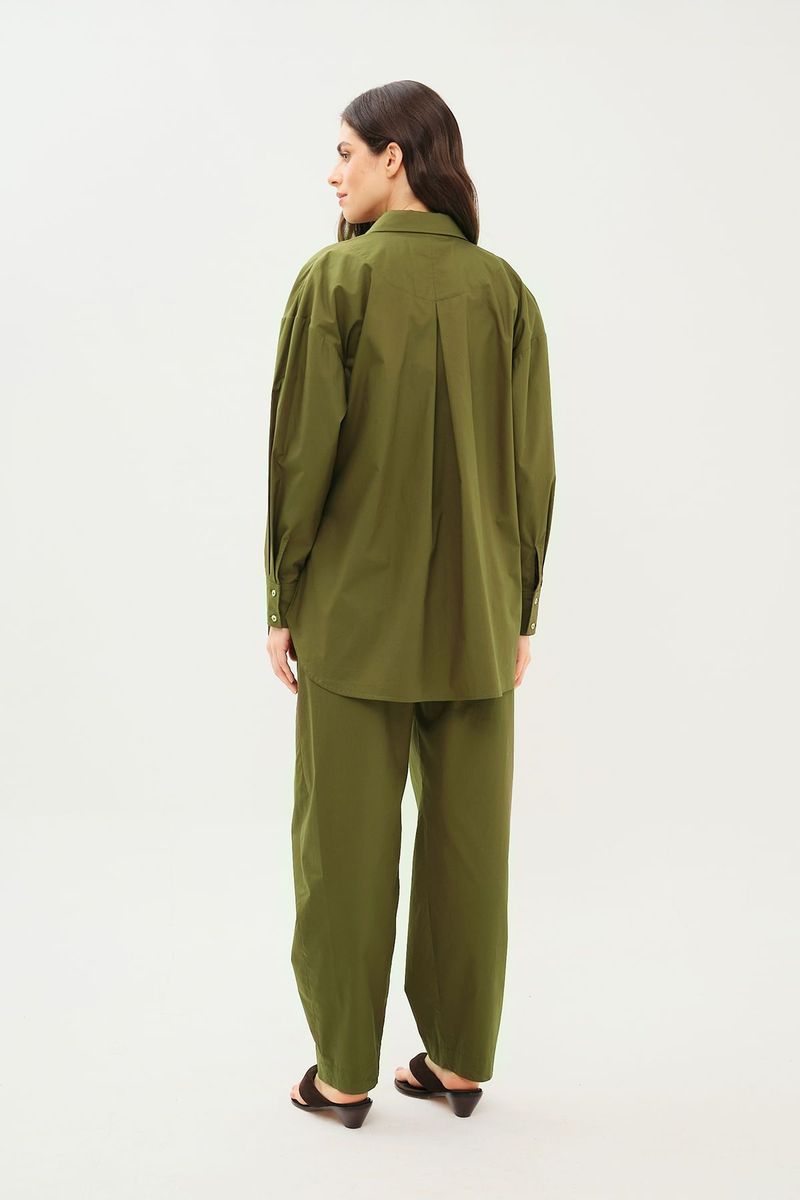 Camisa Manga Longa Tricoline Tech Ana Nk - VERDE 4