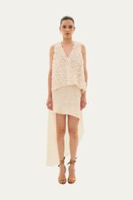 Vestido Taina Aleha - OFF WHITE 0