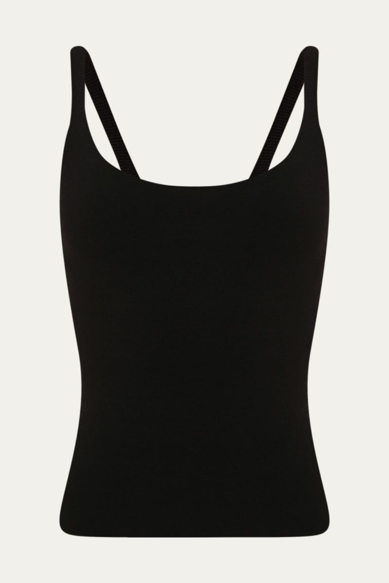 Regata Decote U Tricot Egrey - PRETO 4