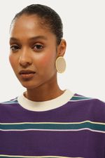 Brinco Cle patra Paula Panach o - BEGE 1