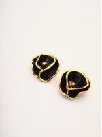 Brinco Fiore III Paula Panach o - PRETO 0