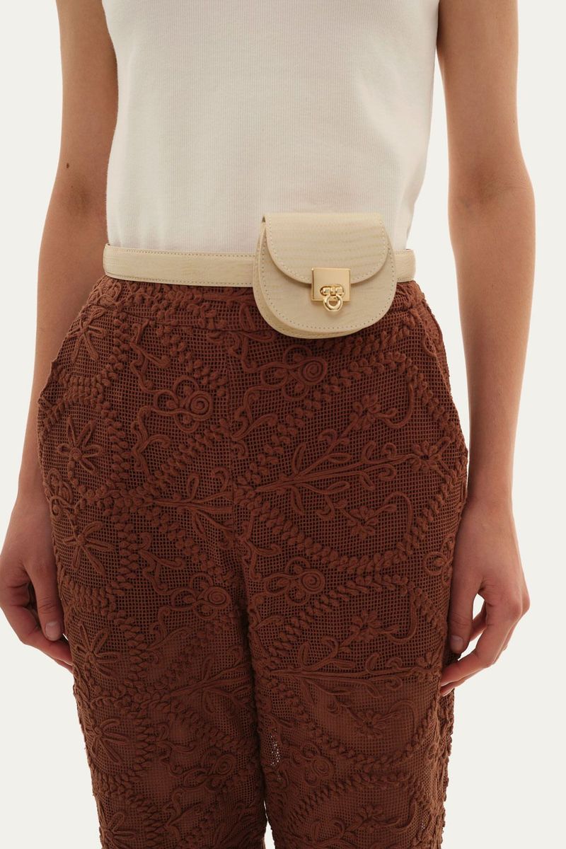 Cinto Carteira P Missinclof - BEGE 1