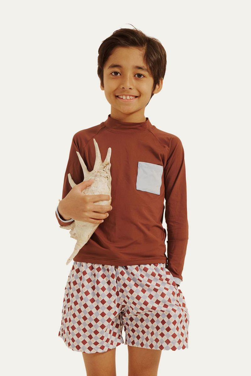 Shorts Beni Mellow Me   Edamami - XADREZ 0