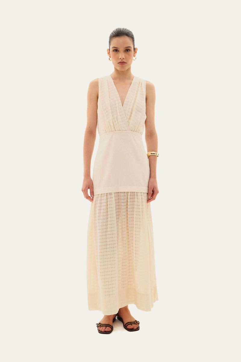 Vestido Midi Lajour Clemence - CRU 0