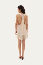Vestido Mini Fisarmon Framed - OFF WHITE 3
